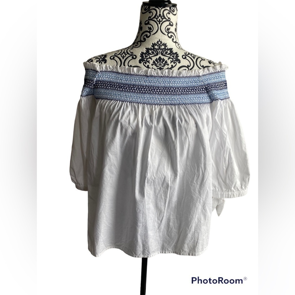 REVOLVE Bardot cotton smock top